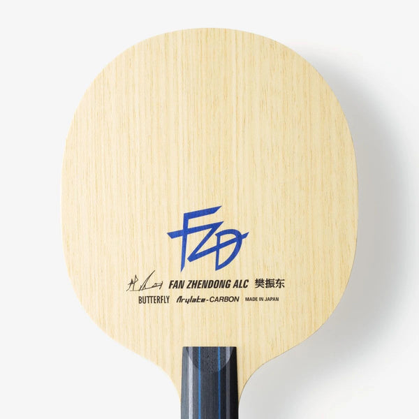 Butterfly Fan Zhendong ALC - CS Table Tennis Blade | Chinese Penhold | Arylate-Carbon