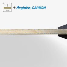 Butterfly Fan Zhendong ALC - CS Table Tennis Blade | Chinese Penhold | Arylate-Carbon