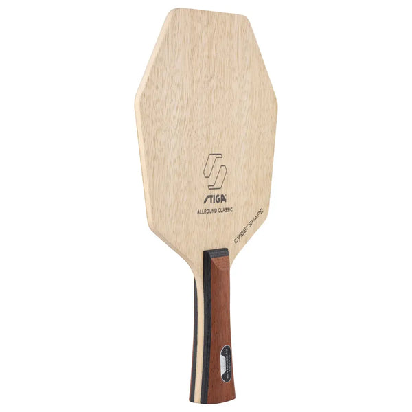 STIGA Cybershape Allround Classic Table Tennis Blade – 5 Ply Control Blade