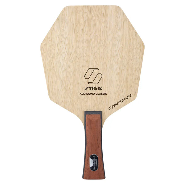 STIGA Cybershape Allround Classic Table Tennis Blade – 5 Ply Control Blade