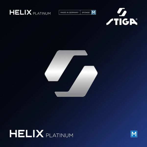 STIGA Helix Platinum M Table Tennis Rubber – 2.2mm