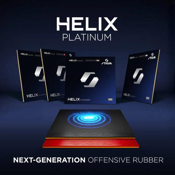 STIGA Helix Platinum H Table Tennis Rubber – 2.2mm