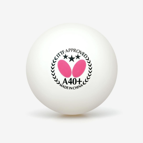 Butterfly A40+ Three-Star Balls – Dozen