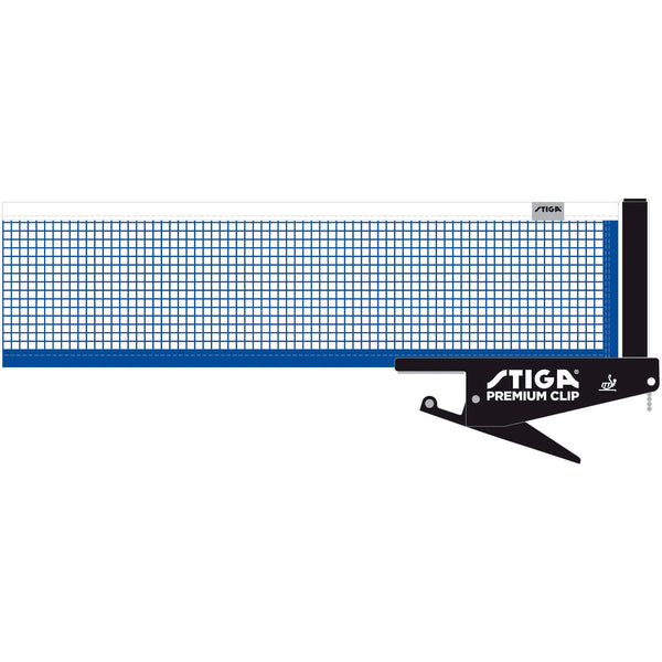 STIGA Premium Clip Table Tennis Net & Post Set | ITTF Approved