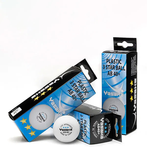 3-Star ABS Table Tennis Balls – Per Dozen | Competition Quality
