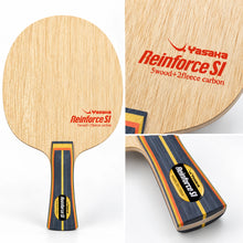 Yasaka Reinforce SI Table Tennis Blade – 5 Wood + 2 Fleece Carbon