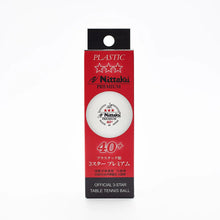 Nittaku Premium 40+ Plastic 3 Star Table Tennis Ball
