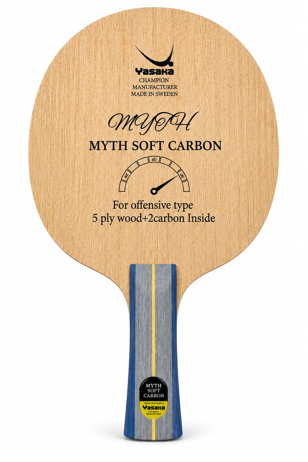 Yasaka Myth Soft Carbon table tennis blade